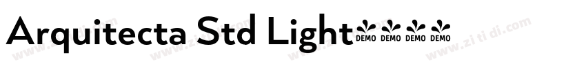Arquitecta Std Light字体转换